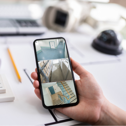 Kennewick security camera feed on cell phone